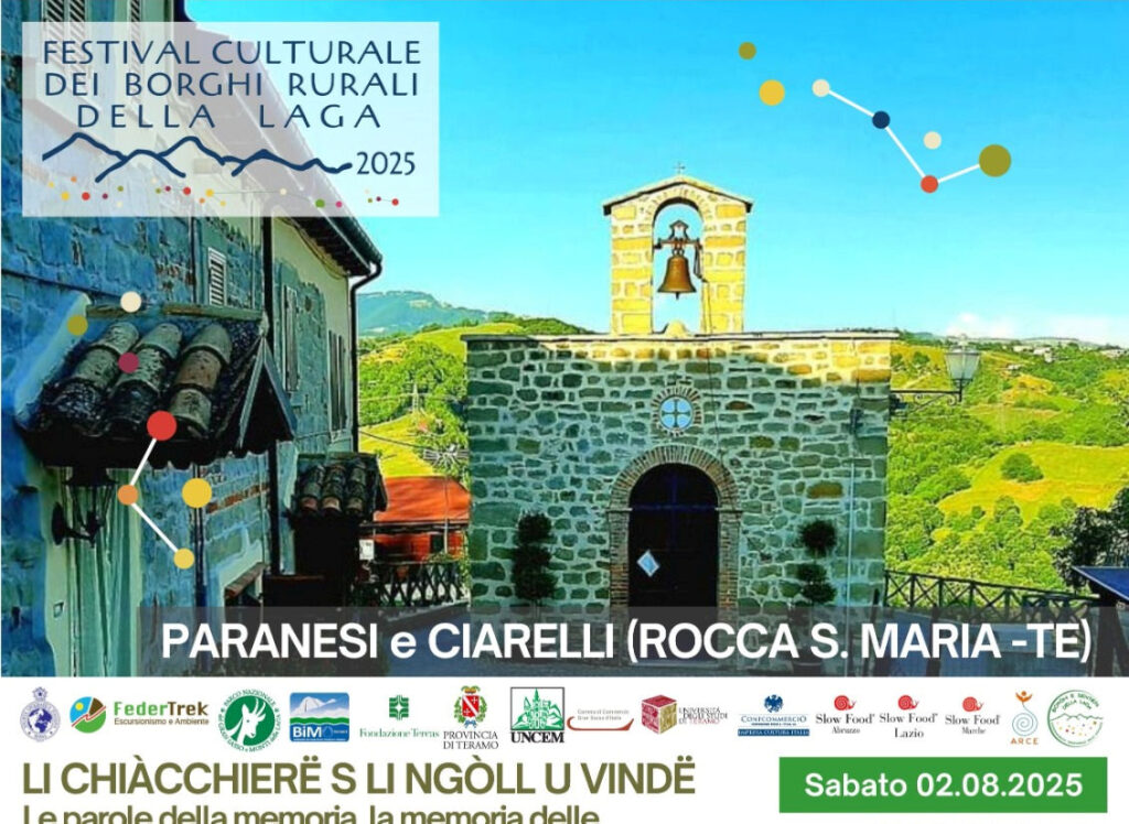 Sabato 2 agosto 2025, Paranesi e Ciarelli
