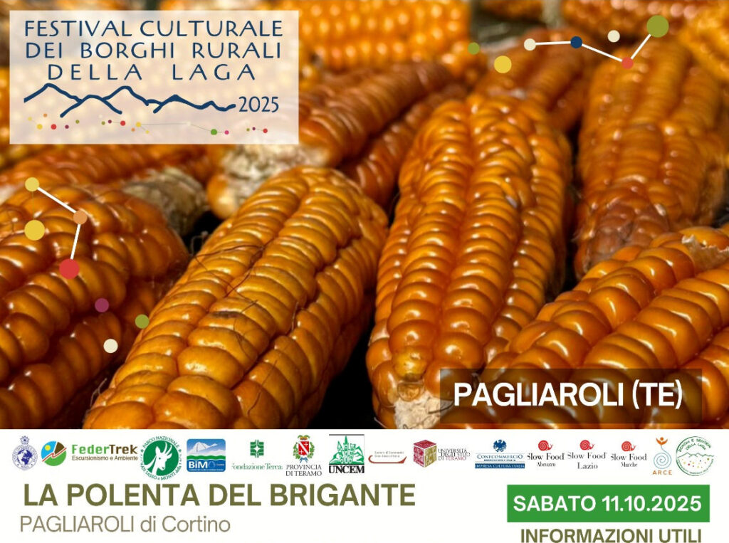 Sabato 11 ottobre, Pagliaroli e la Polenta del Brigante